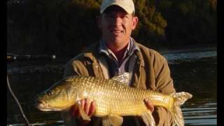 preview picture of video 'Fly fishing: Largemouth Yellowfish'