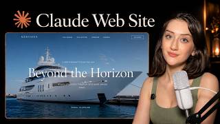Claude Code ile Premium Animasyonlu Web Sitesi Yaptım