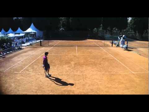 HURKACZ (POL) - GOMONT (FRA) 6/4 6/4 (Part. 2/3) ITF Beaulieu 2015 Junior M 2nd Round