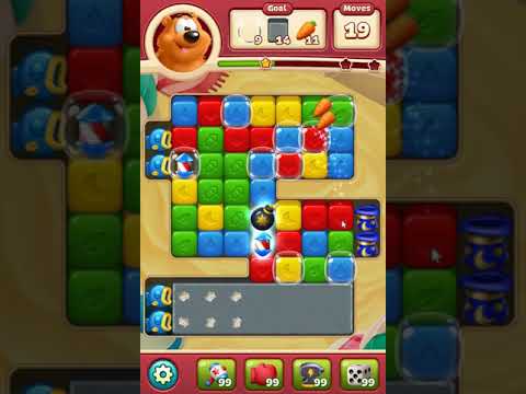 Toon Blast Level 3088 NO BOOSTERS - A S GAMING ✔️