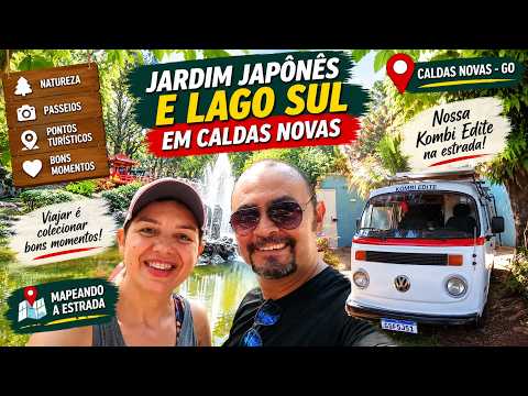 Jardim Japonês e Lago Sul em Caldas Novas