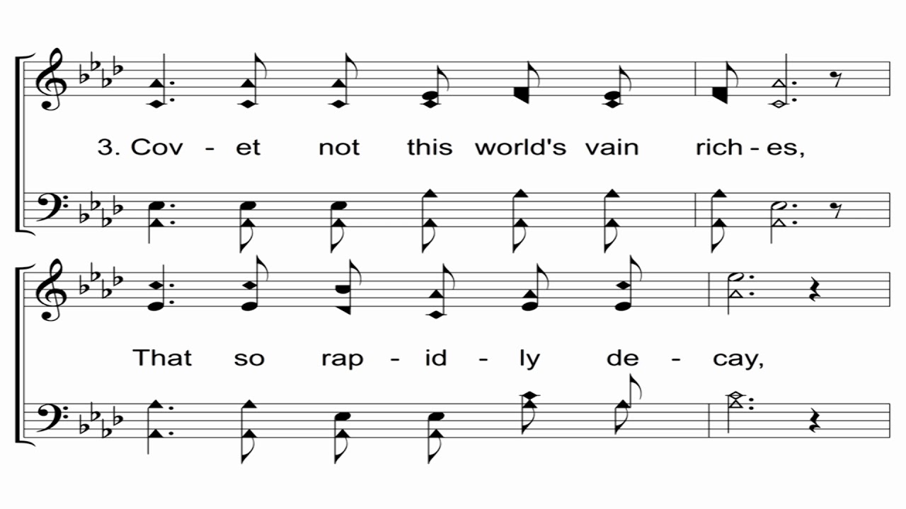 Hold To God's Unchanging Hand - A Cappella Hymn