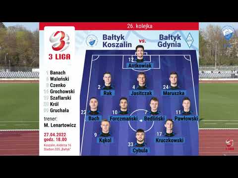 BAŁTYK KOSZALIN VS BAŁTYK GDYNIA