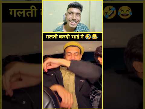 गलती करदी भाई ने 😂🤣~mini wood toy-woodworking art skill/wood hand #shorts #comedy #funny