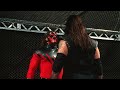 Kane makes his stunning debut during Undertaker’s Hell in a Cell Match: Badd Blood: In Your House