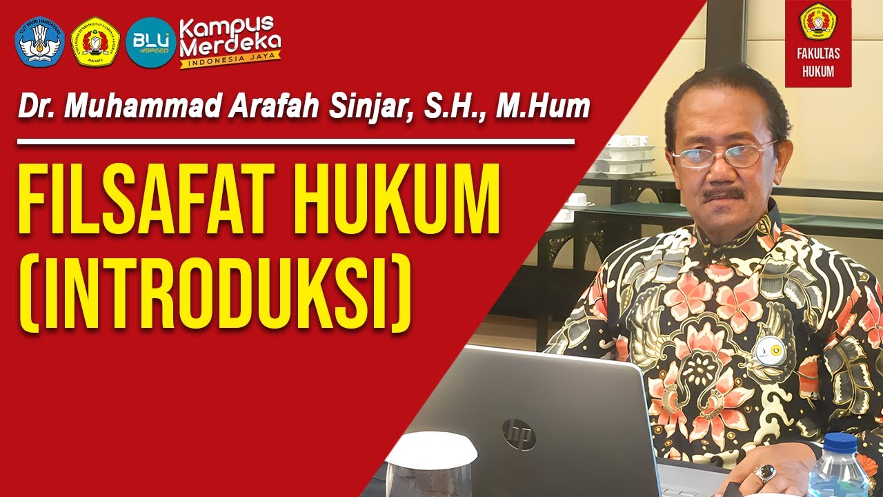 Dr. Muhammad Arafah Sinjar, S.H., M.Hum - FILSAFAT HUKUM (INTRODUKSI)