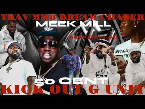 (LIVE FOOTAGE) MEEK MILL AND TRAV MMB MAKE 50 CENT KICK C BLACK OUT G UNIT OVER MAKBALLA INCIDENT