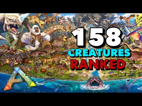Ranking Every Creature In Ark!