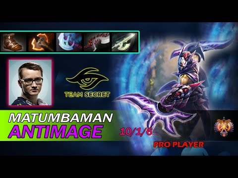Matumbaman Antimage Carry Team Secret Pro Player - Dota 2