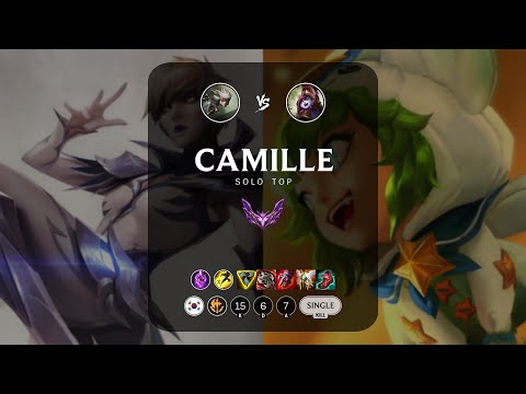 Camille Top vs Lulu - KR Master Patch 13.13