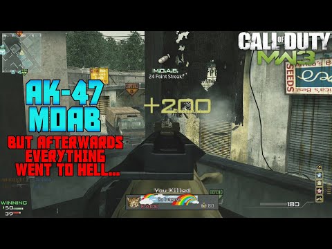 AK-47 Moab + Facing Fellow MW3 Tryhards - Modern Warfare 3 PC 2020 (Full Games Edited)