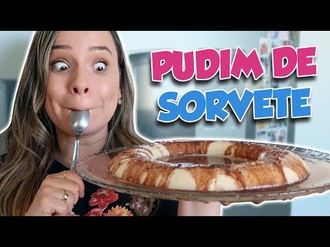 PUDIM DE SORVETE FÁCIL E MA-RA-VI-LHO-SO Video