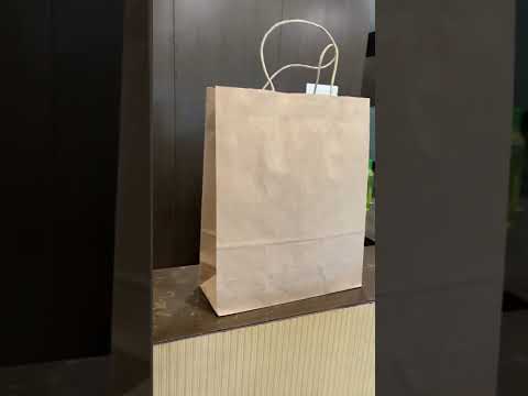 Food grade brown paper bag, for packaging, capacity: 2kg