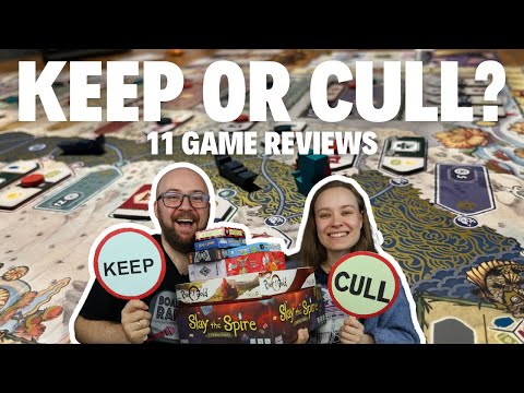 Slay the Spire, River of Gold, Trick Taking and a little more! (Keep or Cull)