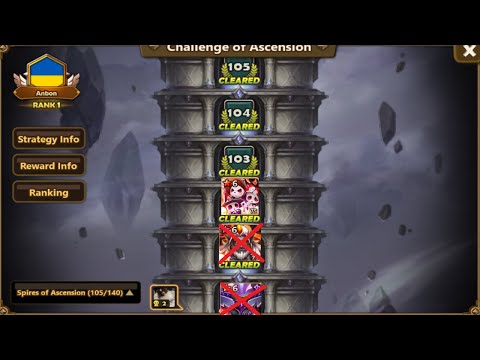 Spires of Ascension 102 Summoners WAR