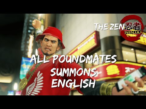 Yakuza 7 / Like a Dragon: All Poundmates Summons English (Xbox One X 4K)