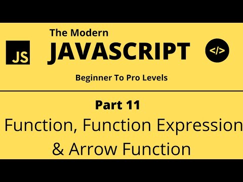 The Modern Javascript Tutorial Part 11 Function Expression Arrow Function Tech Quick Learner