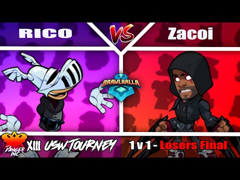 Brawlhalla Zacoi vs Rico | USW DIT#XIII 1v1 Losers Final