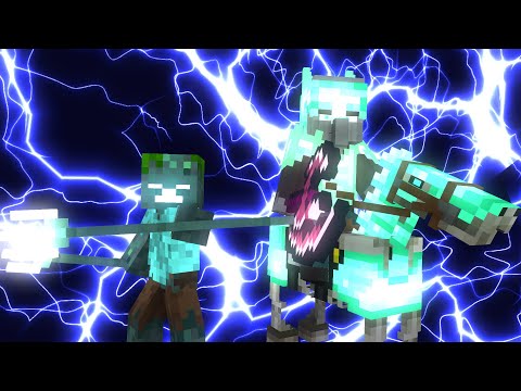 Blue Demon and Illager King - No Rival (Annoying Villagers AMV)