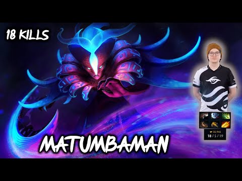 SECRET.MATUMBAMAN 18 KILLS HARD HITTER SPECTRE EU Pro Dota2 7.28c fullgame