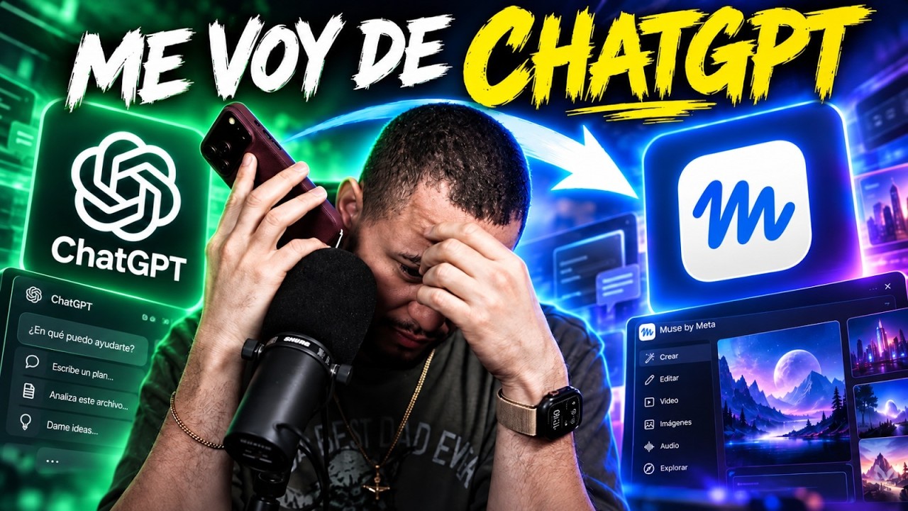 ME CAMBIO DE CHATGPT A MUSE Y TE ENSEÑO COMO