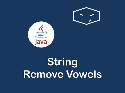 Learn string remove vowels in java - Mind Luster