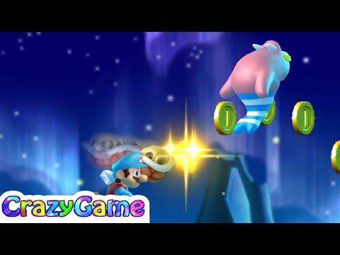 New Super Mario Bros U 100% Walkthrough #4 (All Collectibles, Secret Exit, 4K 60fps)