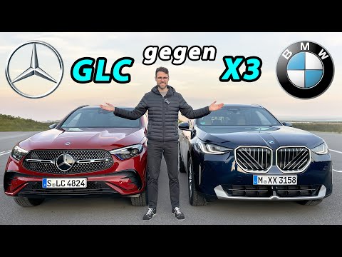 BMW X3 gegen Mercedes GLC Vergleichstest! Wer hat das beste SUV?