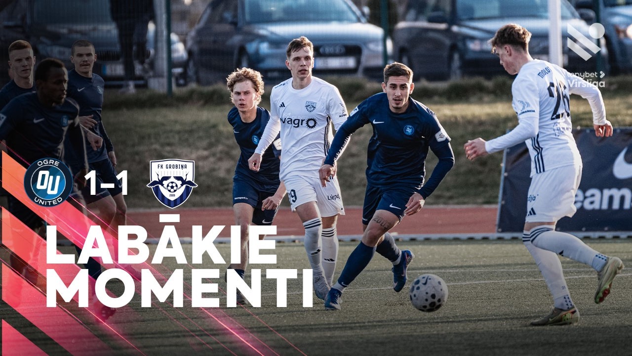 Ogre United vs FK Grobiņa Highlights