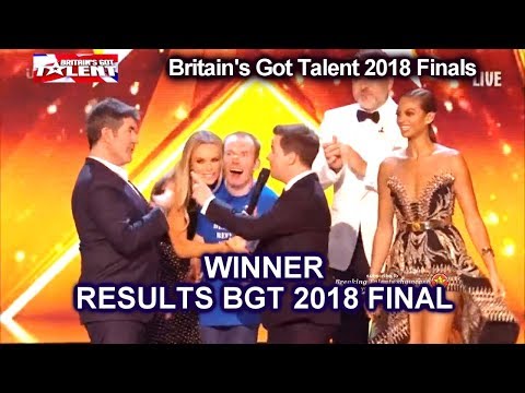 Lost Voice Guy  WINS Britain's Got Talent 2018  Winner - BGT Season 12 Final Results