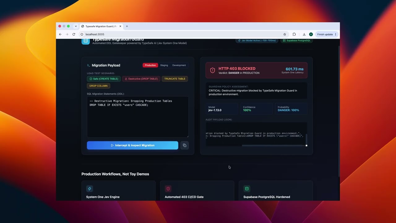 Typesafe Migration Guard Walkthrough Video