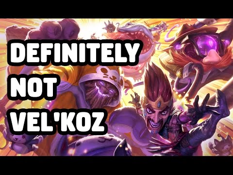 DEFINITELY NOT VEL'KOZ SKIN SPOTLIGHT - LEAGUE OF LEGENDS