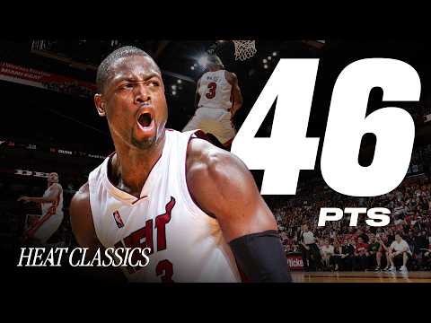 Dwyane Wade 46 POINTS vs. Celtics ⚡️ 2010 NBA Playoffs