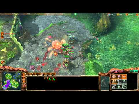 Starcraft 2 - Destiny Losing Control of Army