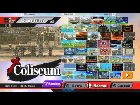 Smash On The Hill - Post-Shine Edition: Hero vs Pugwest SSB4 LQ