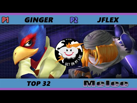 GOML Online 2021 - Ginger (Falco) Vs. JFlex (Sheik) SSBM Melee Tournament