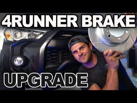 Upgrading the 5th Gen 4Runners Brakes - Front Pads and Rotors Install - PowerStop Extreme