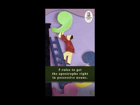 5 rules for apostrophes! (No more confusion.)