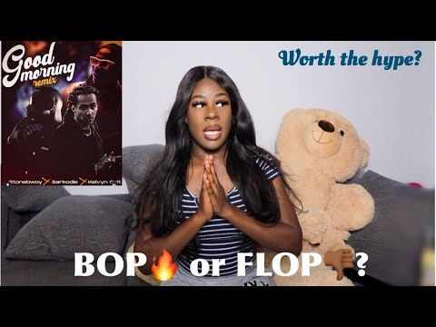 Stonebwoy, Sarkodie, Kelvyn Colt - Good Morning {Remix} Reaction!!