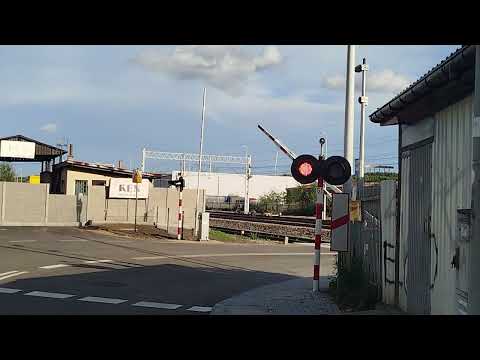 Przejazd kolejowy na ulicy składowej w Olkuszu 