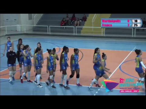 VÔLEI F. - Martinópolis x Franca (Jogos Abertos 2018)