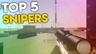 Top 5 Snipers in Phantom Forces