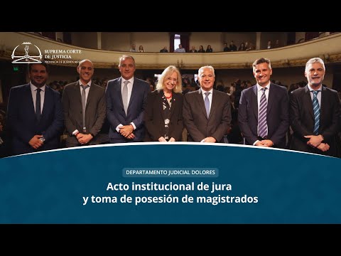 Jura de magistrados de Dolores