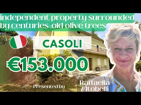 Traumhaus in Casoli – Ein verstecktes Juwel zwischen uralten Olivenbäumen 🌿