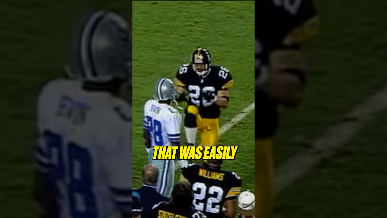 Levon Kirkland didn’t back down against Emmitt Smith and the Dallas Cowboys #nfl  #cowboys