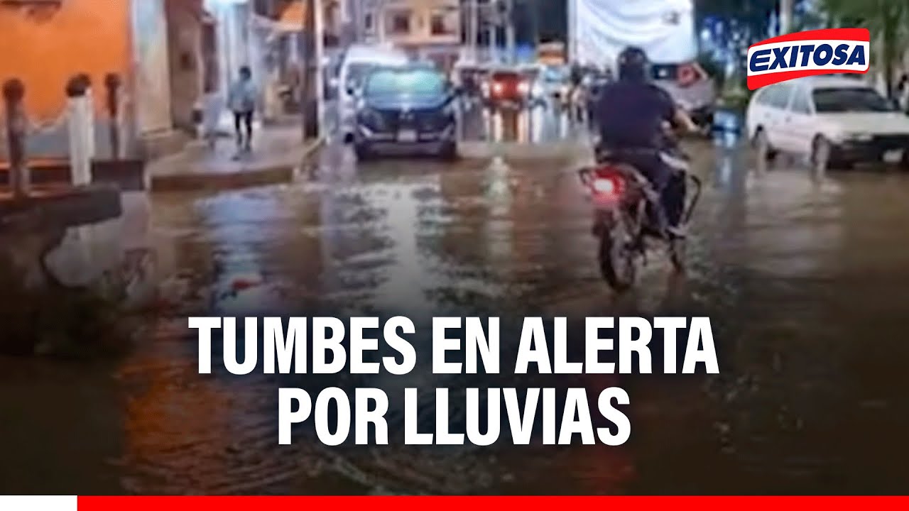 🔴🔵 Alerta en Tumbes por lluvias: "Esperamos que se asignen los recursos para mitigar los efectos"