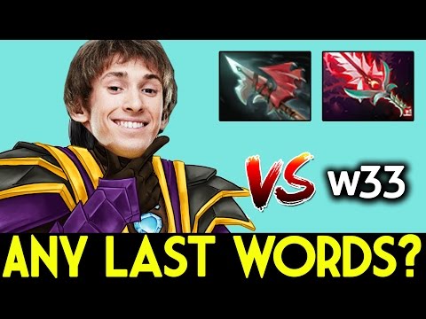 Dendi DOTA2 Patch 7.03 [Silencer] vs W33 Any Last Words?