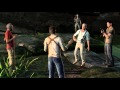 Uncharted: Drake's Fortune - Sully shot & Reporter friend back