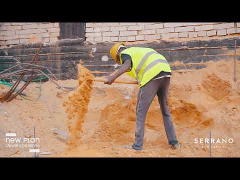 Construction progress for the new capital of SERRANO.