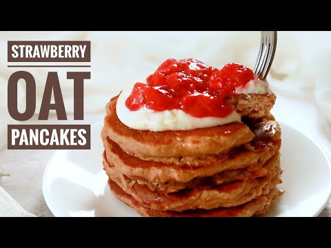 Healthy Fluffy Oat Pancakes | The Best Breakfast Ever!
